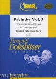 Okadka: Bach Johann Sebastian, Prludes Vol. 3  - Trumpet