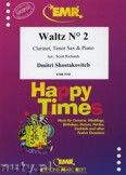 Okadka: Szostakowicz Dymitr, Waltz N 2 for Clarinet, Tenor Sax and Piano