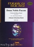 Okadka: Bach Johann Sebastian, Dona Nobis Pacem (Chorus SATB) - BRASS BAND