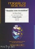 Okadka: Franck Csar, Domine Non Secundum - BRASS BAND