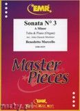 Okadka: Marcello Benedetto, Sonata N 3 in A minor - Tuba
