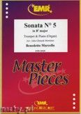 Okadka: Marcello Benedetto, Sonata N 5 in Bb major - Trumpet