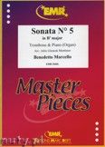 Okadka: Marcello Benedetto, Sonata N 5 in Bb major - Trombone