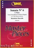 Okadka: Marcello Benedetto, Sonata N 6 in G major - Saxophone