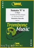 Okadka: Marcello Benedetto, Sonata N 6 in G major - Trombone