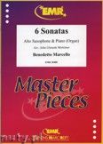Okadka: Marcello Benedetto, 6 Sonatas - Saxophone