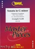 Okadka: Corelli Arcangelo, Sonata in G minor for Clarinet and Trombone
