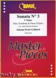 Okadka: Galliard Johann Ernst, Sonata N 3 in F major - Trombone