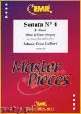 Okadka: Galliard Johann Ernst, Sonata N 4 in E minor - Oboe