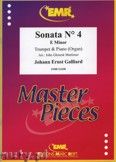 Okadka: Galliard Johann Ernst, Sonata N 4 in E minor - Trumpet