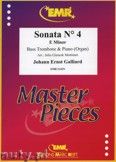 Okadka: Galliard Johann Ernst, Sonata N 4 in E minor - Trombone