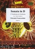 Okadka: Francheschini Petronio, Sonata in D (2 Trombones Solo) - Orchestra & Strings