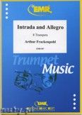 Okadka: Frackenpohl Arthur, Intrada & Allegro for 8 Trumpets