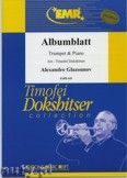 Okadka: Gazunow Aleksander, Albumblatt  - Trumpet
