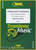 Okadka: Dvarionas Balys, Thema & Variationen - Trombone