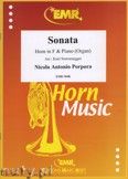 Okadka: Porpora Nicola Antonio, Sonate F-Dur  - Horn