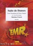 Okładka: Franck Melchior, Suite de Danses  - Saxophone