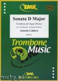 Okadka: Caldara Antonio, Sonata D-Dur  - Trombone