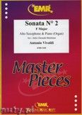 Okadka: Vivaldi Antonio, Sonata N 2 in F major - Saxophone