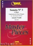 Okadka: Vivaldi Antonio, Sonata N 3 in A minor - Euphonium