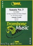 Okadka: Vivaldi Antonio, Sonata N 3 in A minor - Trombone