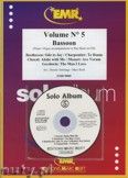 Okadka: Armitage Dennis, Solo Album Vol. 05 + CD  - BASSOON
