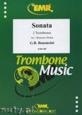 Okadka: Bononcini Giovanni Battista, Sonata  - Trombone