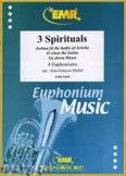 Okadka: Michel Jean-Franois, 3 Spirituals - Euphonium