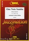 Okadka: Jobim Antonio Carlos, One Note Samba  - BRASS ENSAMBLE