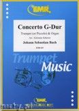 Okadka: Bach Johann Sebastian, Concerto G-Dur  - Trumpet