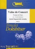 Okadka: Arensky Antoni Stepanovitch, Valse de Concert - Trumpet