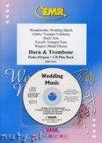 Okładka: Różni, Utwory na uroczystości zaślubin na róg, puzon i fortepian (+ CD)