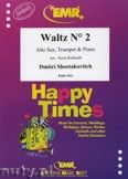 Okładka: Szostakowicz Dymitr, Waltz N° 2 for Alto Sax, Trumpet and Piano