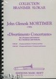Okadka: Mortimer John Glenesk, Divertimento Concertante for 2 Trombones and Orchestra