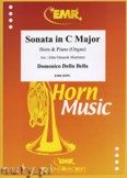 Okadka: Della Bella Domenico, Sonata in C major - Horn
