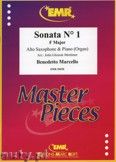 Okadka: Marcello Benedetto, Sonata N 1 in F major - Saxophone