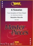 Okadka: Marcello Benedetto, 6 Sonatas - Saxophone