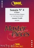 Okadka: Vivaldi Antonio, Sonata N 4 in Bb major - BASSOON