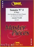 Okadka: Vivaldi Antonio, Sonata N 4 in Bb major - Saxophone