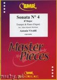 Okadka: Vivaldi Antonio, Sonata N 4 in Bb major - Trumpet