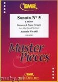 Okadka: Vivaldi Antonio, Sonata N 5 in E minor - BASSOON