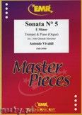 Okadka: Vivaldi Antonio, Sonata N 5 in E minor - Trumpet
