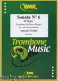 Okadka: Vivaldi Antonio, Sonata N 6 in Bb major - Trombone