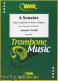 Okadka: Vivaldi Antonio, 6 Sonatas - Trombone