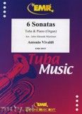 Okadka: Vivaldi Antonio, 6 Sonatas - Tuba