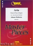 Okadka: Matheson Johann, Aria - Flute