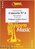 Okadka: Mozart Wolfgang Amadeusz, Concerto N 4 - Horn