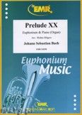 Okadka: Bach Johann Sebastian, Prelude XX BWV 865  - Euphonium