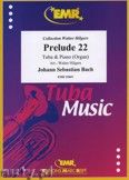 Okadka: Bach Johann Sebastian, Prelude XXII BWV 867  - Tuba