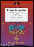 Okadka: Prevert J., Kosma Joseph, Les Feuilles Mortes - Flute